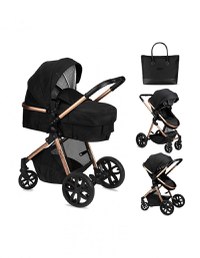 Carucior transformabil 2in1 Momi Limuru Black - 6