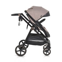 Carucior transformabil 2in1 Moni cu accesorii incluse Tokyo Beige pana la 22 kg - 1