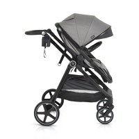 Carucior transformabil 2in1 Moni cu accesorii incluse Tokyo Grey pana la 22 kg - 2