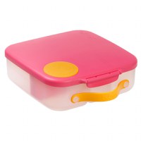 Caserola compartimentata Lunchbox b.box roz cu portocaliu - 1