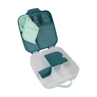 Caserola compartimentata Lunchbox b.box verde emerald forest - 5