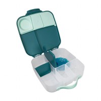 Caserola compartimentata Lunchbox b.box verde emerald forest - 6