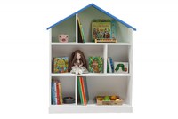 Casuta biblioteca din lemn BookHouse Azure 130 x 96 x 30 cm - 2