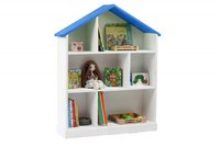 Casuta biblioteca din lemn BookHouse Azure 130 x 96 x 30 cm - 1