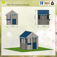 Casuta de gradina Maritime House M17 Wendi Toys - 1