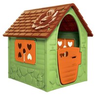 Casuta pentru copii Dohany Toys plastic verde - 1