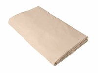 Cearceaf cappuccino patut bebelus 70x110 cm cu elastic din bumbac - 2