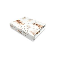 Cearceaf cu elastic MimiNu pentru patut co-sleeper Leonie 83 x 50 cm din bumbac Fairy - 2