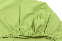 Cearceaf verde KidsDecor cu elastic din bumbac 63 x 127 cm - 1