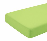 Cearceaf verde KidsDecor cu elastic din bumbac 63 x 127 cm - 2