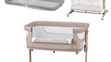 Co-sleeper Momi smart bed 4 in 1 beige