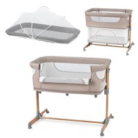 Co-sleeper Momi smart bed 4 in 1 beige - 1