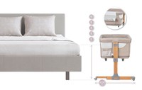 Co-sleeper Momi smart bed 4 in 1 beige - 4