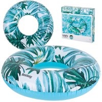 Colac gonflabil Ikonka pentru inot 119 cm Albastru Tropical - 1