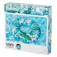 Colac gonflabil Ikonka pentru inot 119 cm Albastru Tropical - 3