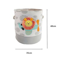 Cos pliabil pentru jucariihaine cu manere Ginger Home Lion - 5