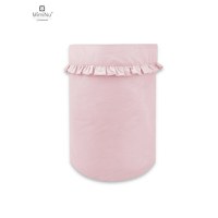 Cos rotund pentru depozitare jucarii 50x35 cm Colectia Royal powder pink MimiNu - 1