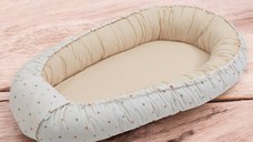 Cosulet bebelus New Baby 88 x 50 cm Baby Nest La Natura Punti