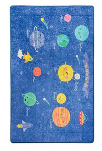 Covor antiderapant pentru copii Space 150x200 cm - 4