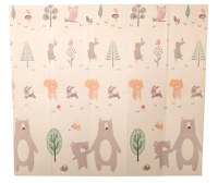 Covor din spuma XPE pliabil cu doua fete LondonAminals 180x200cm - 9