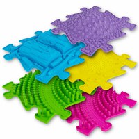 Covoras ortopedic senzorial puzzle set 3D extins A Muffik - 2