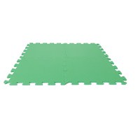 Covoras puzzle din spuma Poly play Mat 50x50 cm Green - 1