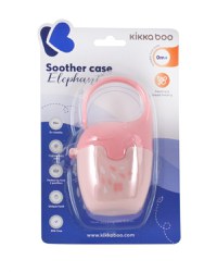 Cutie pentru suzete KikkaBoo Elephant Pink - 1