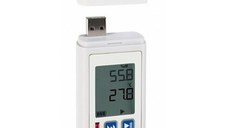 Data Logger profesional cu afisaj pentru temperatura si umiditate LOG210 PDF