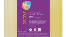 Detergent ecologic lichid pentru rufe albe si colorate Lavanda 10L Sonett