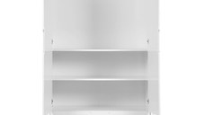 Dulap Childhome Quadro White 110x58x185 cm MDF Alb