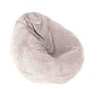 Fotoliu mare nirvana gigant dark beige umplut cu perle polistiren beanbag marca Pufrelax - 2