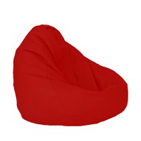 Fotoliu mediu nirvana grande teteron red umplut cu perle polistiren beanbag marca Pufrelax - 4