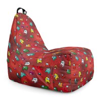 Fotoliu Puf Bean Bag tip Chill XL Among Us Rosu - 6