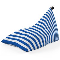 Fotoliu Puf Bean Bag tip Lounge Regular stripes blue - 5