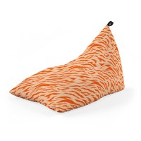 Fotoliu puf Bean Bag tip lounge tigre orange - 5