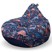 Fotoliu Puf Bean Bag tip Para L dinozauri nocturni - 6