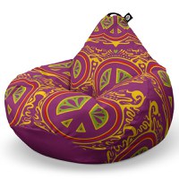 Fotoliu Puf Bean Bag tip Para L hippie groove - 6