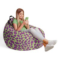 Fotoliu puf Bean Bag tip para L leopard madness - 4