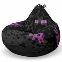 Fotoliu Puf Bean Bag tip Para L Minecraft Enderman - 6