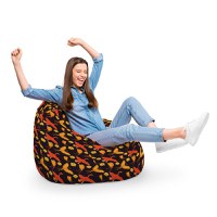 Fotoliu Puf Bean Bag tip Para XL Gaste si Fluturi - 1