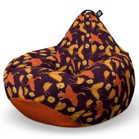 Fotoliu Puf Bean Bag tip Para XL Gaste si Fluturi - 6