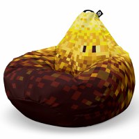 Fotoliu Puf Bean Bag tip Para XL Minecraft Blaze - 6