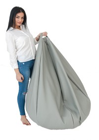 Fotoliu puf tip sac nirvana grande panama indigo pretabil si la exterior umplut cu perle polistiren - 1