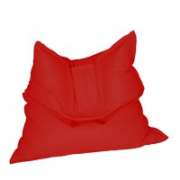 Fotoliu tip perna magic pillow teteron red pretabil si la exterior umplut cu perle polistiren - 1