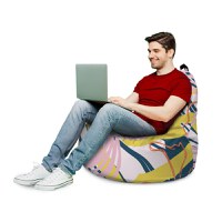 Fotoliu Updeco Puf Bean Bag tip Big Chill abstract spiral - 3