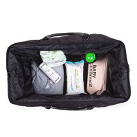 Geanta de infasat matlasata Mommy Bag negru Childhome - 3