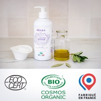 Gel de dus corp si par pentru bebelusi Beaba 500 ml Certificat Organic - 2