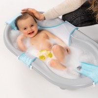 Hamac de baie pentru cadita bebelusului MyHappyBath Sling reglabil - 6