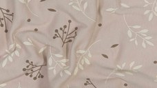 Husa de bumbac pentru scaune auto grupa 0+ Dooky Romantic Leaves Beige