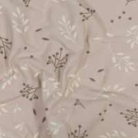 Husa de bumbac pentru scaune auto grupa 0+ Dooky Romantic Leaves Beige - 1